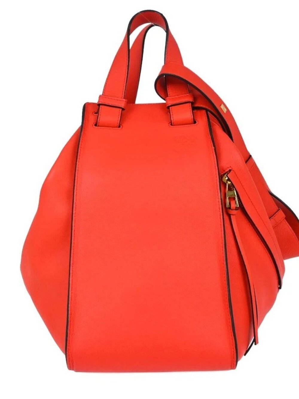 Best07/ Loewe Red Hammock 2way Tote Handbag 471702 NQ11071